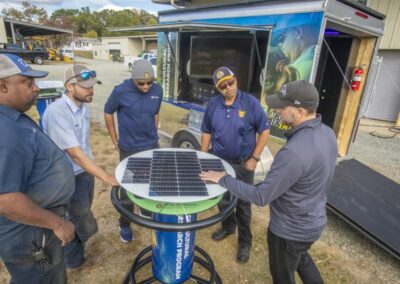 Solar Charging Trailer Powers Up