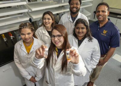From Farm to First Aid: N.C. A&T Students Turn Farm Byproducts into Eco-Friendly Wound Dressing  